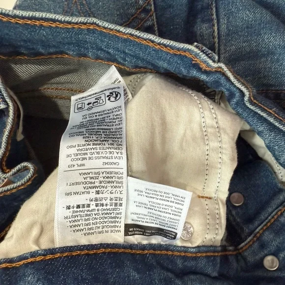 LEVI STRAUSS Classic Blue Denim Jeans - Picture 7 of 12